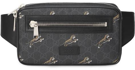 women's gucci belt bag|Gucci fanny pack with tiger.